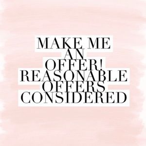 ☀️Reasonable offer are always welcome! ☀️